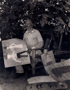 Bill Traylor. Photo by Albert Kraus. Courtesy of the Collection of Tommy Giles Photographic Service.