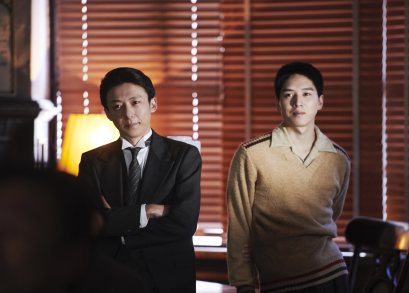 Issey Takahashi and Ryôta Bandô in a scene from Wife of a Spy, courtesy Kino Lorber