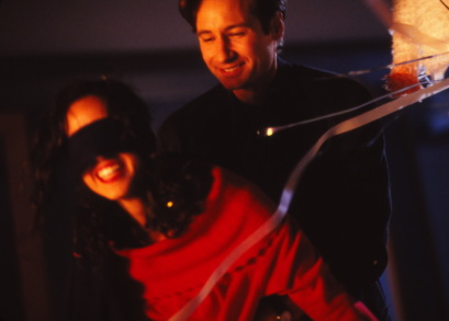 David Duchovny and Brigitte Bako in a scene from Zalman King's RED SHOE DIARIES: THE MOVIE.