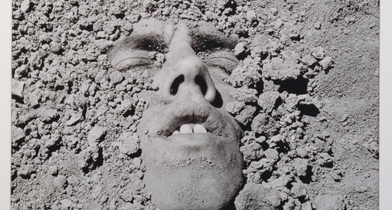 David Wojnarowicz, Untitled (Face in Dirt), 1991. © Estate of David Wojnarowicz. Courtesy of the Estate and P.P.O.W