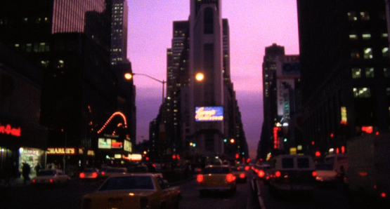 Times Square at dusk in Bette Gordon's VARIETY.