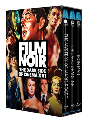 Film Noir: The Dark Side of Cinema XVI [Mystery of Marie Roget / Chicago Deadline / Iron Man]
