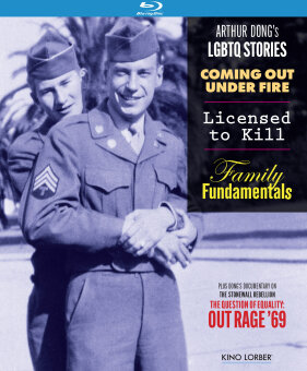 Arthur Dong's LGBTQ Stories: Coming Out Under Fire, Licensed to Kill, Family Fundamentals, Out Rage '69