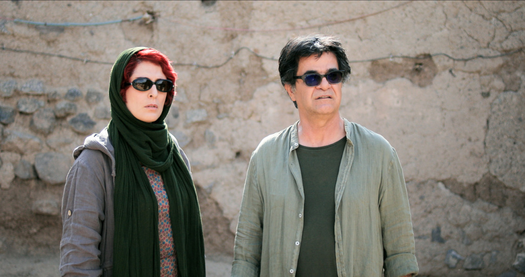 Behnaz Jafari & Jafar Panahi in a scene from <i>3 Faces</i>, courtesy Kino Lorber