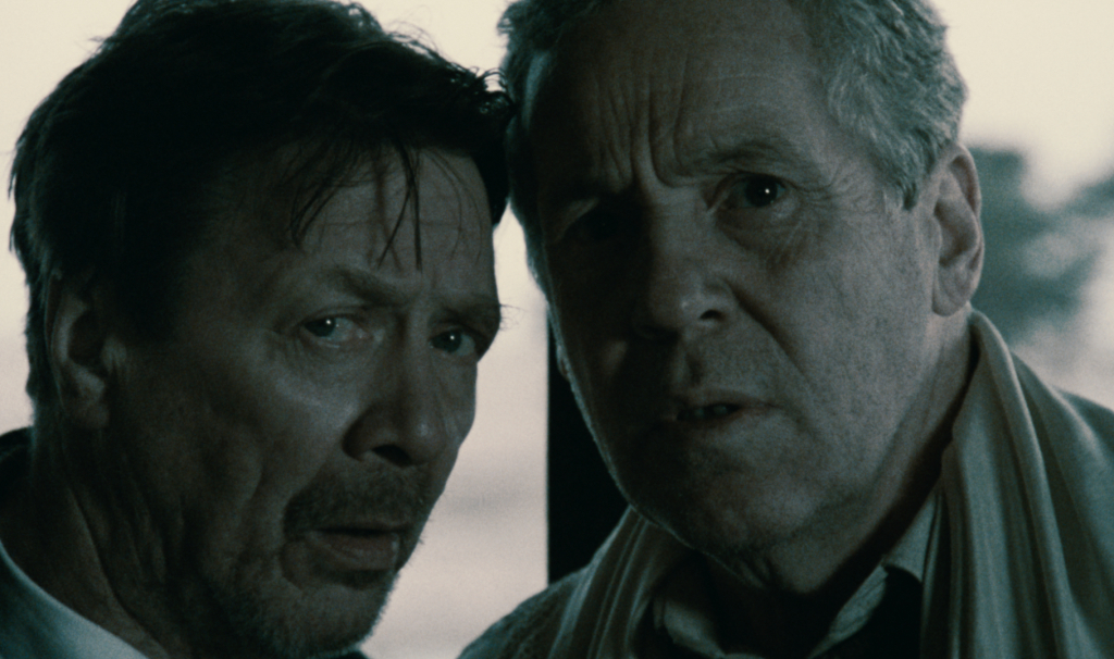 Erland Josephson and Allan Edwall in Andrei Tarkovsky's THE SACRIFICE.