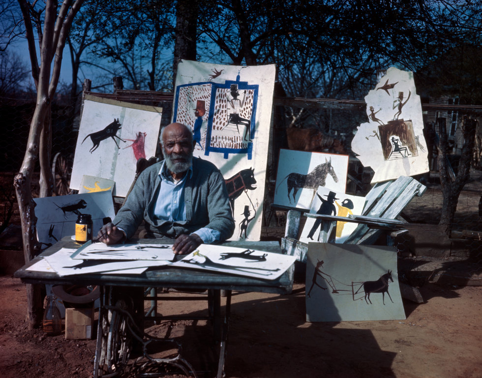 Bill Traylor. Photo by Horace Perry, Courtesy Alabama State Council on the Arts.