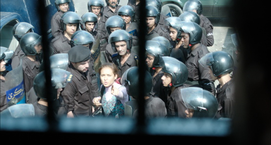 A scene from Mohamed Diab's <i>Clash</i>, courtesy Kino Lorber