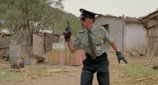 Roberto Sosa is the HIGHWAY PATROLMAN, a film by Alex Cox.