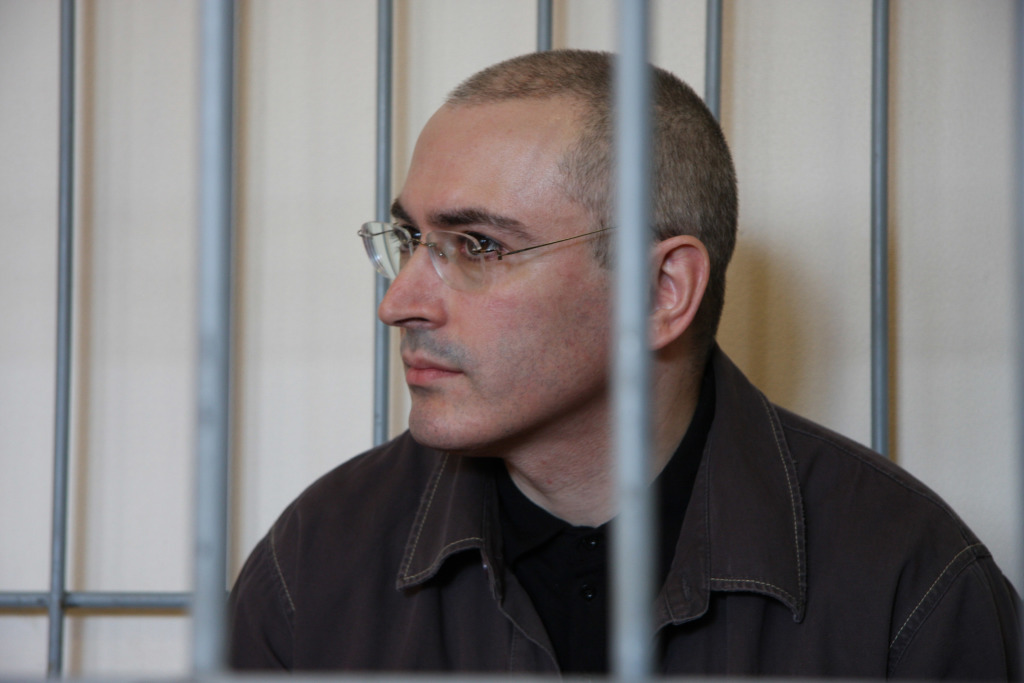 Mikhail Khodorkovsky, subject of Cyril Tuschi's documentary, KHODORKOVSKY