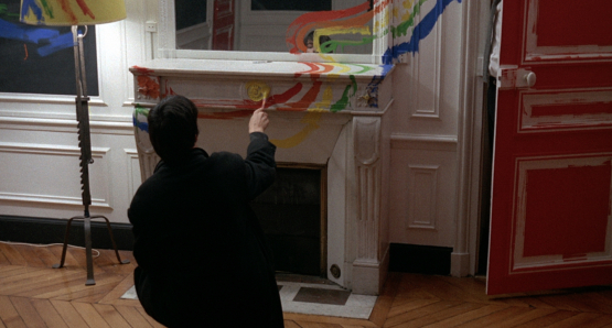 Jean-Pierre Léaud and Lex De Bruijn in LA CHINOISE.