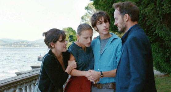 La Sapienza (from left) Christelle Prot Landman, Arianna Nastro, Ludovico Succio, Fabrizio Rongione