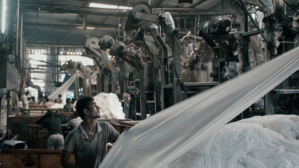 A scene from Rahul Jain's <i>Machines</i>. Courtesy Kino Lorber.