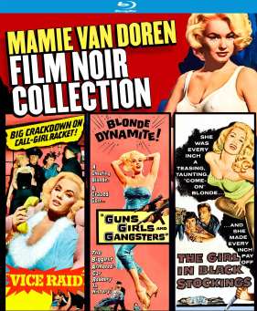 Mamie Van Doren Film Noir Collection (The Girl in Black Stockings / Guns, Girls and Gangsters / Vice Raid)