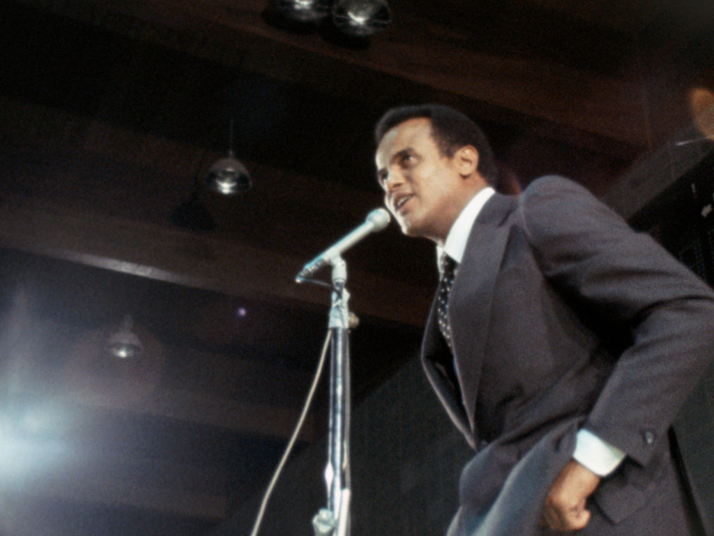 Harry Belafonte in a scene from <i>Nationtime</i>, courtesy Kino Lorber