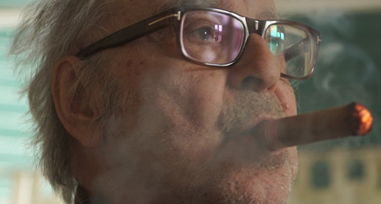 Jean-Luc Godard, courtesy Kino Lorber.