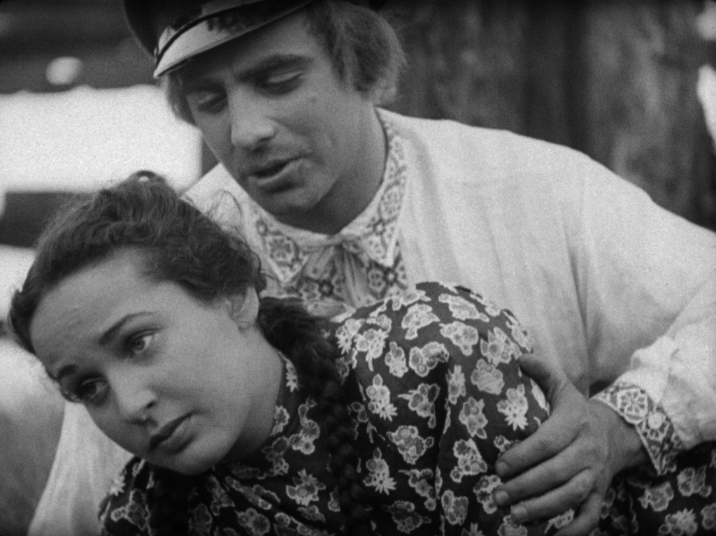 A scene from Maurice Schwartz's TEVYA, part of the JEWISH SOUL collection from Kino Lorber.