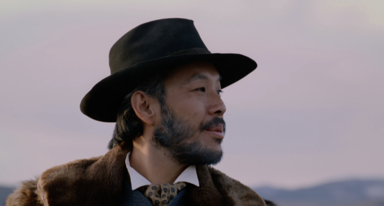 Michael Paul Chan as Hong King in Nancy Kelly's THOUSAND PIECES OF GOLD.