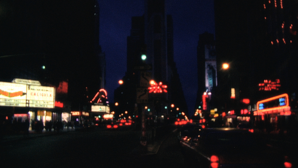 Times Square at night in Bette Gordon's VARIETY.