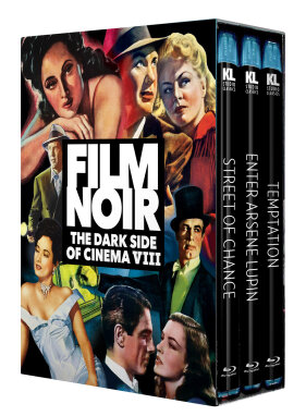 Film Noir: The Dark Side of Cinema VIII [Street of Chance / Enter Arsene Lupin / Temptation]