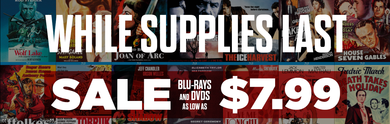 While Supplies Last Sale